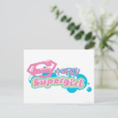 Supergirl J-Pop 3 Briefkaart (Staand voorkant)