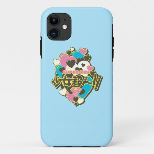 Supergirl J-Pop 4 Case-Mate iPhone Case (Achterkant)