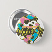 Supergirl J-Pop 4 Ronde Button 5,7 Cm (Voorkant /achterkant)