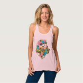 Supergirl J-Pop 4 Tanktop (Volledige Voorkant)