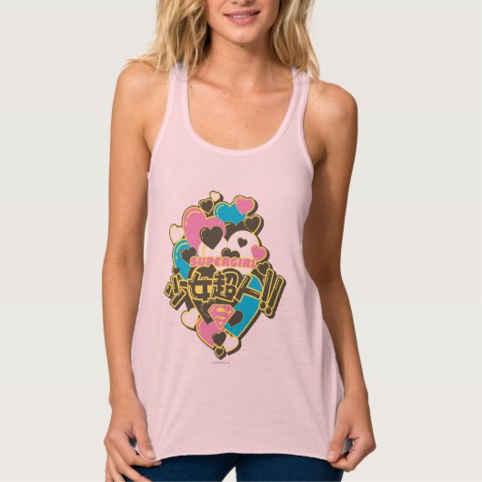 Supergirl J-Pop 4 Tanktop (Voorkant)