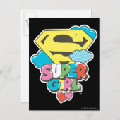 Supergirl J-Pop 5 Briefkaart (Voorkant / Achterkant)