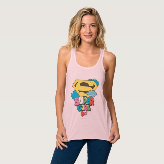 Supergirl J-Pop 5 Tanktop (Volledige Voorkant)