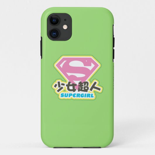 Supergirl J-Pop 6 Case-Mate iPhone Case (Achterkant)