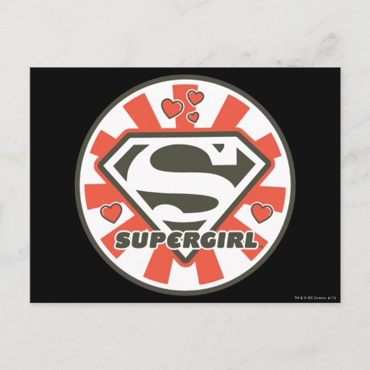 Supergirl J-Pop 7 Briefkaart (Voorkant)