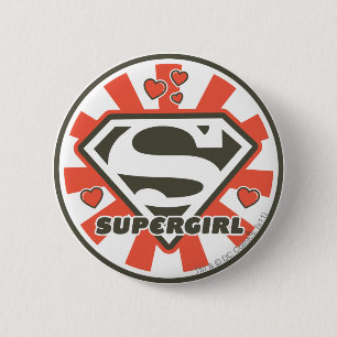 Supergirl J-Pop 7 Ronde Button 5,7 Cm