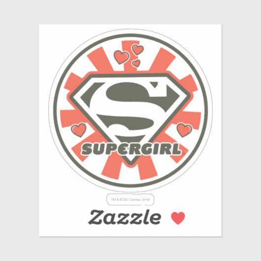 Supergirl J-Pop 7 Sticker (Vel)