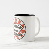 Supergirl J-Pop 7 Tweekleurige Koffiemok (Voorkant rechts)