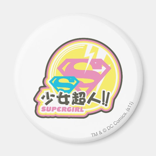 Supergirl J-Pop 8 Magneet (Voorkant)