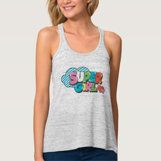 Supergirl J-Pop 9 Tanktop (Voorkant)