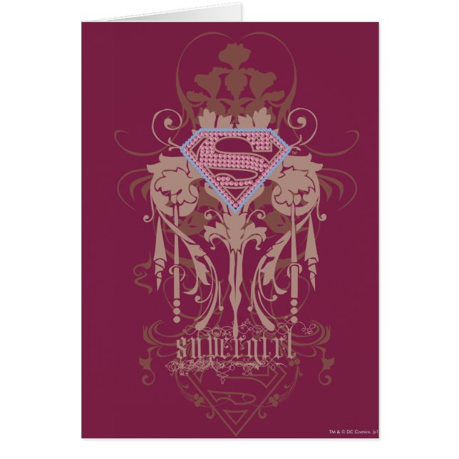 Supergirl Jewel Logo (Voorkant)