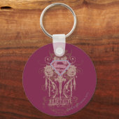 Supergirl Jewel Logo Sleutelhanger (Voorkant)