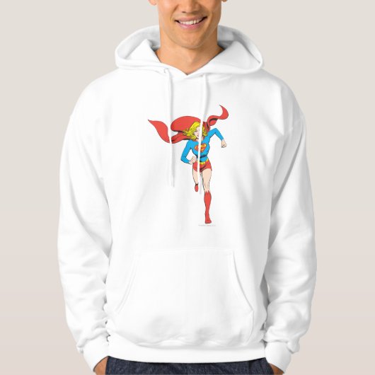 Supergirl klaar voor gebruik hoodie (Voorkant)