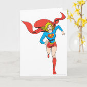 Supergirl klaar voor gebruik kaart (Gele Bloem)