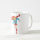 Supergirl klaar voor gebruik koffiemok (Voorkant rechts)