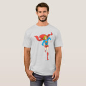 Supergirl klaar voor gebruik t-shirt (Voorkant volledig)