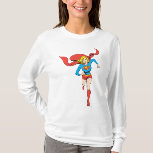 Supergirl klaar voor gebruik t-shirt (Voorkant)