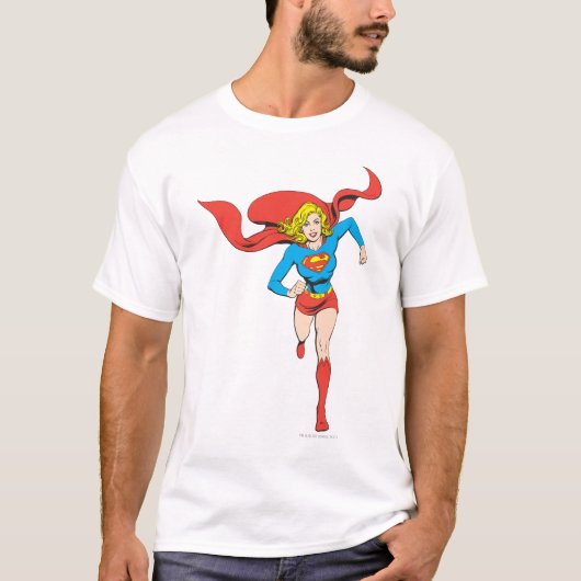 Supergirl klaar voor gebruik t-shirt (Voorkant)