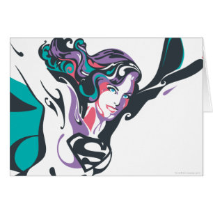 Supergirl Kleur plash Pose 3