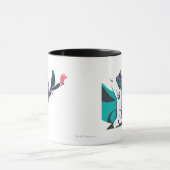 Supergirl Kleur plash Pose 3 Mok (Midden)