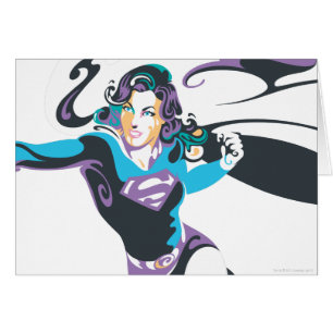 Supergirl Kleur plash Pose 4