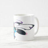 Supergirl Kleur plash Pose 4 Koffiemok (Voorkant rechts)