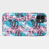Supergirl kleurenpatroon met plash Swirls 7 Case-Mate iPhone Case (Achterkant (horizontaal))