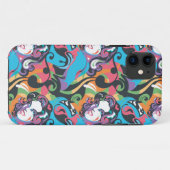 Supergirl kleurenpatroon met schouderriem 1 Case-Mate iPhone case (Achterkant (horizontaal))