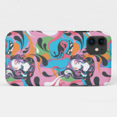 Supergirl kleurenpatroon met schouderriem 2 Case-Mate iPhone case (Achterkant (horizontaal))