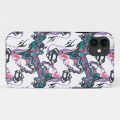 Supergirl kleurenpatroon met schouderriem 3 Case-Mate iPhone case (Achterkant (horizontaal))