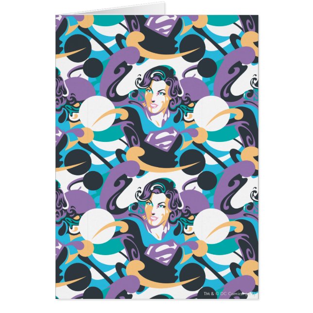 Supergirl kleurenpatroon met schouderriem 5 (Voorkant)