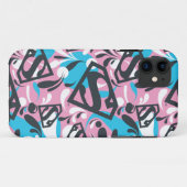 Supergirl kleurenpatroon met schouderriem 6 Case-Mate iPhone case (Achterkant (horizontaal))