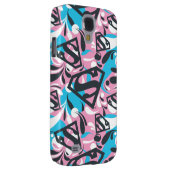 Supergirl kleurenpatroon met schouderriem 6 Case-Mate samsung galaxy hoesje (Back/Rechts)