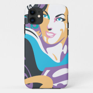 Supergirl-kleurenschouderriem 1 Case-Mate iPhone case