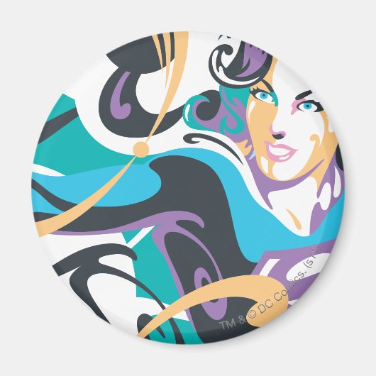 Supergirl-kleurenschouderriem 1 magneet (Voorkant)