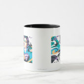 Supergirl-kleurenschouderriem 1 mok (Midden)