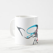 Supergirl kleurspuitje 2 koffiemok (Voorkant links)