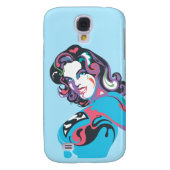Supergirl kleurstof plash pose 1 Case-Mate samsung galaxy hoesje (Achterkant)
