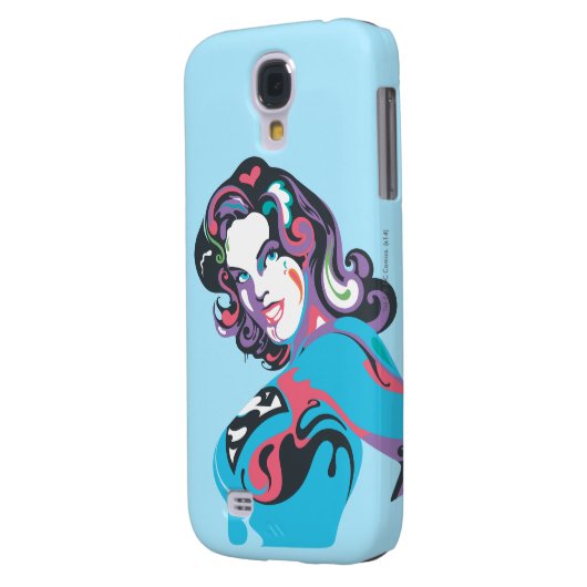 Supergirl kleurstof plash pose 1 Case-Mate samsung galaxy hoesje (Achterkant Links)