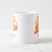 Supergirl krachtiger dan ooit tevoren grafisch grote koffiekop (Voorkant)