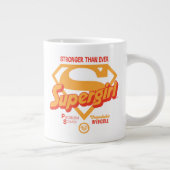 Supergirl krachtiger dan ooit tevoren grafisch grote koffiekop (Rechts)