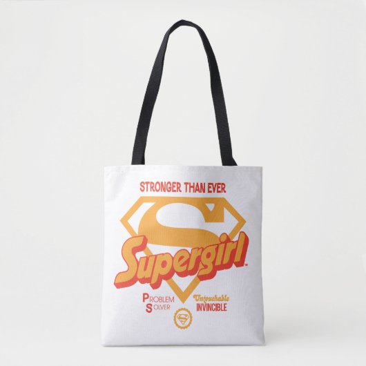 Supergirl krachtiger dan ooit tevoren grafisch tote bag (Voorkant)