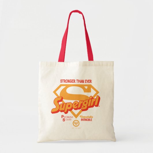 Supergirl krachtiger dan ooit tevoren grafisch tote bag (Voorkant)