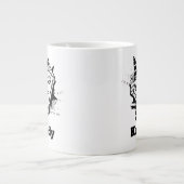 Supergirl krantenpapier S-Shield Grote Koffiekop (Voorkant)