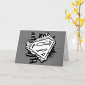 Supergirl krantenpapier S-Shield Kaart (Gele Bloem)