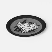 Supergirl krantenpapier S-Shield Papieren Bordje (Gekanteld)