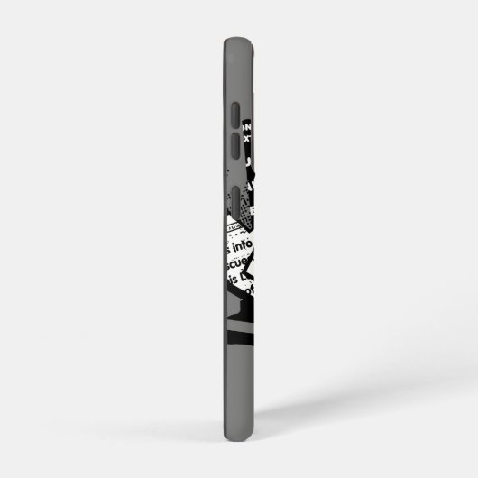 Supergirl krantenpapier S-Shield Samsung Galaxy Hoesje (Rechterkant)