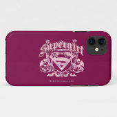 Supergirl-kruisontwerp Case-Mate iPhone Case (Achterkant (horizontaal))