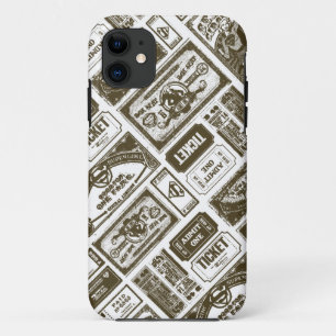 Supergirl laat Één Bruin Patroon toe iPhone 11 Hoesje