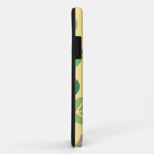 Supergirl Leaf Pattern Case-Mate iPhone Case (Achterkant/rechts)